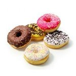 Bunte Donuts